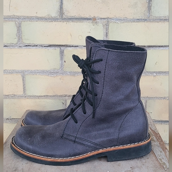 Roots Shoes - Roots Leather Lace-up Boots